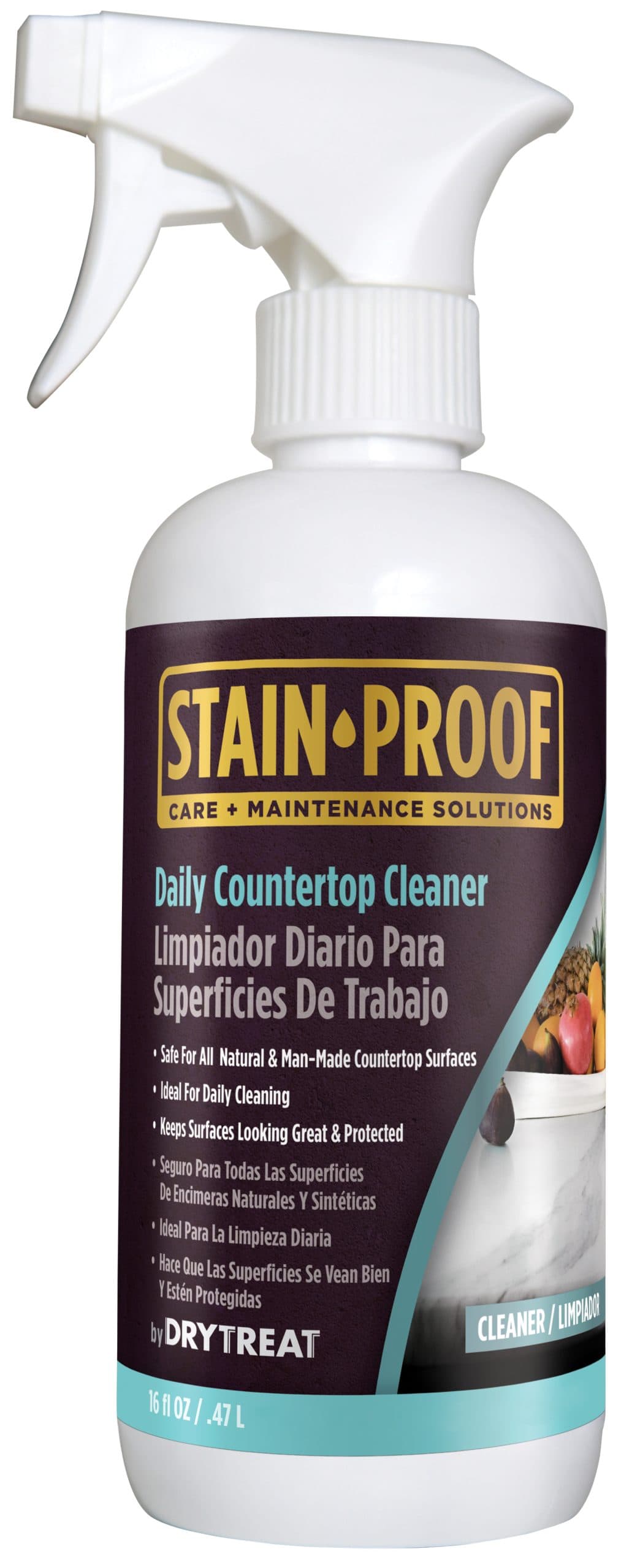 Rejuvenata Daily Countertop Cleaner sprayflacon 473 ml (Stain-Proof / Dry-Treat)
