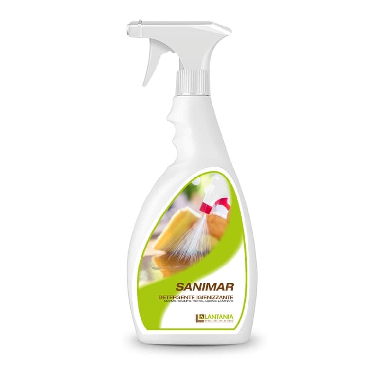Lantania SANIMAR hygiënische spray voor natuurstenen keukenbladen